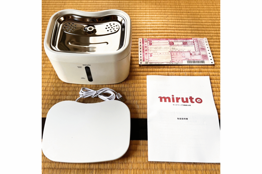 miruto モニタリング自動給水器mona 設置