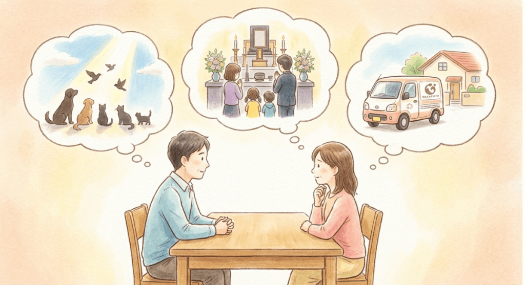 ペット葬 種類