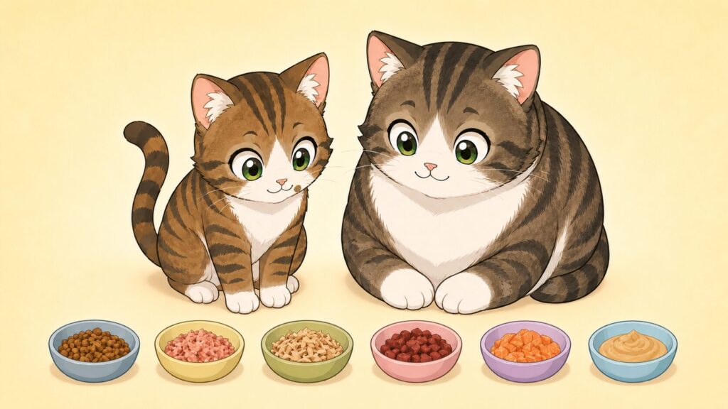 猫　キャットフード　比較