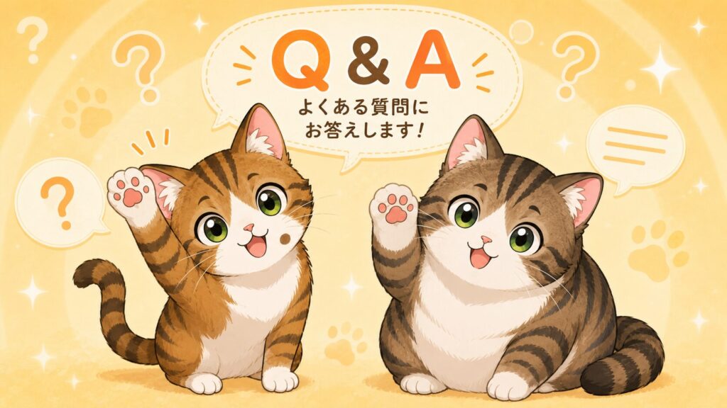 猫　抜け毛対策　Q＆A
