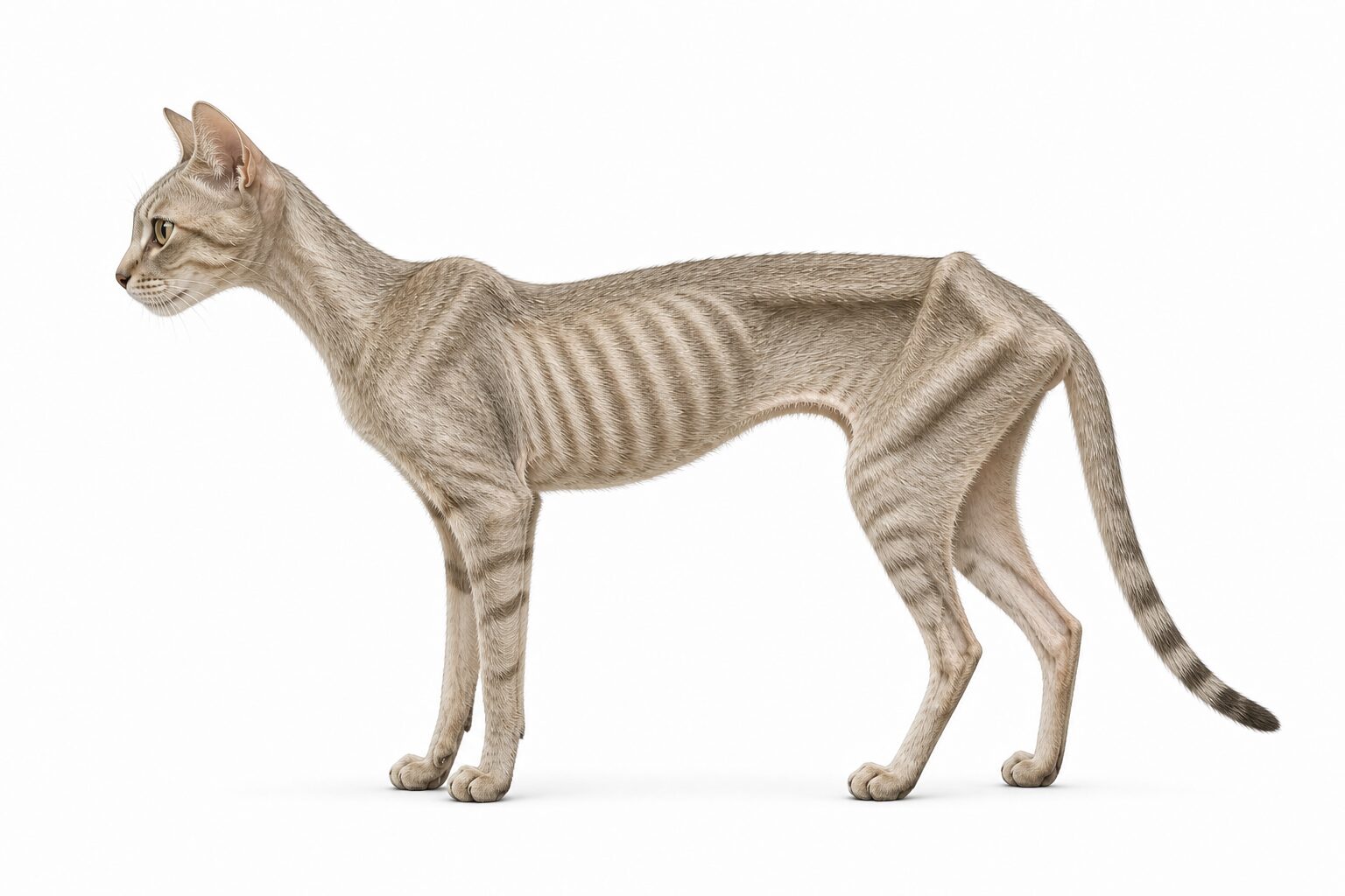 BCS1 やせすぎの猫